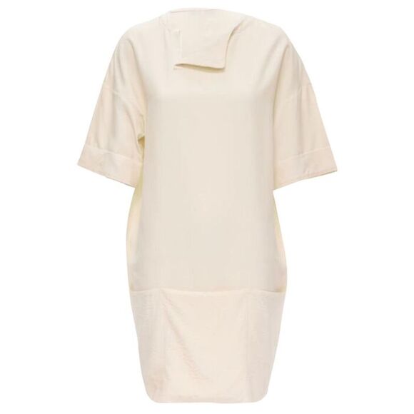 Pre Loved The Row Vintage Shift Dress Short Sleeve Women brown | beige Dresses - Picture 1 of 6